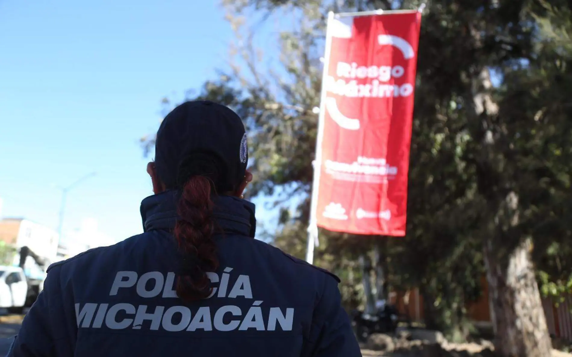 Bandera Roja Covid-19 Foto Cortesía SSP Michoacán 2